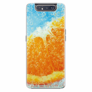 Plastový kryt iSaprio - Orange Water - Samsung Galaxy A80