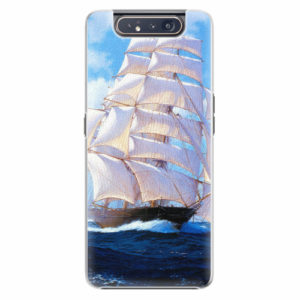 Plastový kryt iSaprio - Sailing Boat - Samsung Galaxy A80