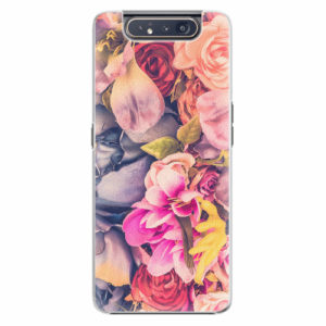 Plastový kryt iSaprio - Beauty Flowers - Samsung Galaxy A80