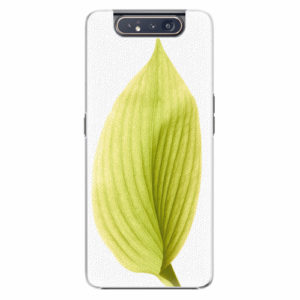 Plastový kryt iSaprio - Green Leaf - Samsung Galaxy A80
