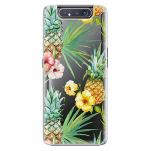 Plastový kryt iSaprio - Pineapple Pattern 02 - Samsung Galaxy A80