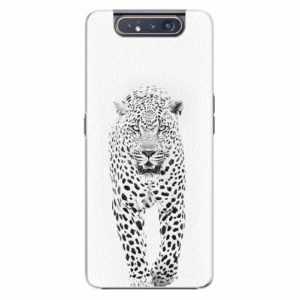 Plastový kryt iSaprio - White Jaguar - Samsung Galaxy A80