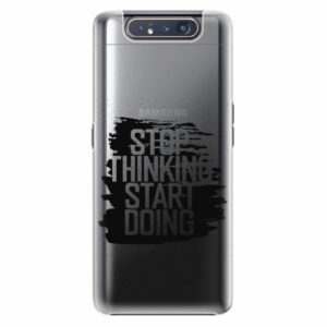 Plastový kryt iSaprio - Start Doing - black - Samsung Galaxy A80