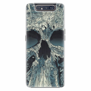 Plastový kryt iSaprio - Abstract Skull - Samsung Galaxy A80