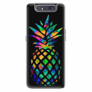 Plastový kryt iSaprio - Rainbow Pineapple - Samsung Galaxy A80