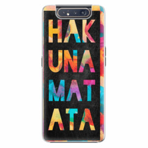 Plastový kryt iSaprio - Hakuna Matata 01 - Samsung Galaxy A80