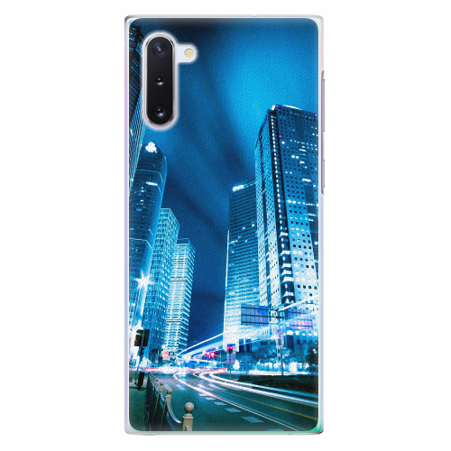 Plastový kryt iSaprio - Night City Blue - Samsung Galaxy Note 10 Plastový kryt iSaprio - Night City Blue - Samsung Galaxy Note 10