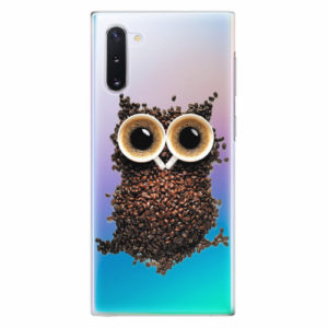 Plastový kryt iSaprio - Owl And Coffee - Samsung Galaxy Note 10