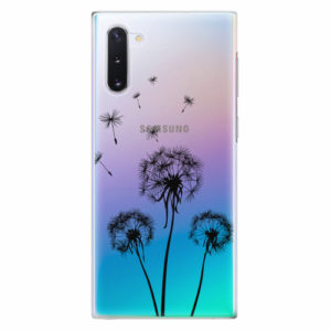 Plastový kryt iSaprio - Three Dandelions - black - Samsung Galaxy Note 10
