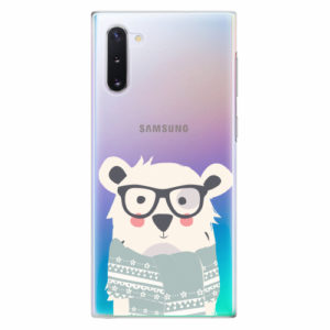 Plastový kryt iSaprio - Bear with Scarf - Samsung Galaxy Note 10