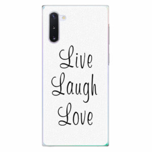 Plastový kryt iSaprio - Live Laugh Love - Samsung Galaxy Note 10