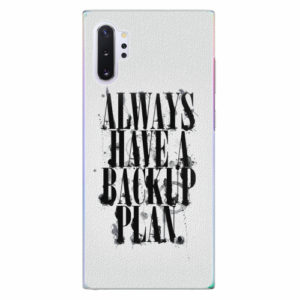 Plastový kryt iSaprio - Backup Plan - Samsung Galaxy Note 10+