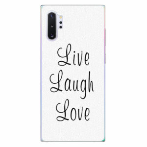 Plastový kryt iSaprio - Live Laugh Love - Samsung Galaxy Note 10+
