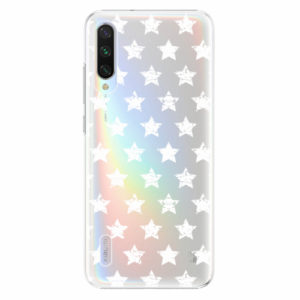 Plastový kryt iSaprio - Stars Pattern - white - Xiaomi Mi A3