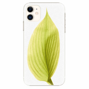 Plastový kryt iSaprio - Green Leaf - iPhone 11
