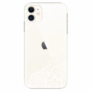 Plastový kryt iSaprio - White Lace 02 - iPhone 11