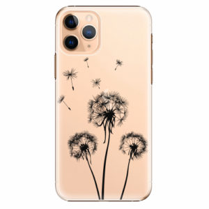 Plastový kryt iSaprio - Three Dandelions - black - iPhone 11 Pro