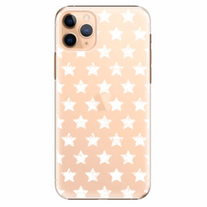 Plastový kryt iSaprio - Stars Pattern - white - iPhone 11 Pro Max