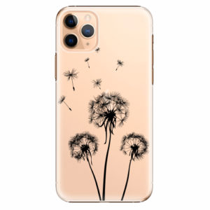 Plastový kryt iSaprio - Three Dandelions - black - iPhone 11 Pro Max