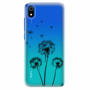 Plastový kryt iSaprio - Three Dandelions - black - Xiaomi Redmi 7A