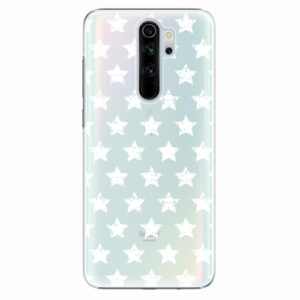 Plastový kryt iSaprio - Stars Pattern - white - Xiaomi Redmi Note 8 Pro