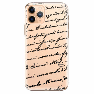 Plastový kryt iSaprio - Handwriting 01 - black - iPhone 11 Pro