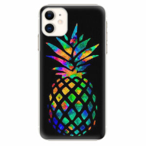 Plastový kryt iSaprio - Rainbow Pineapple - iPhone 11