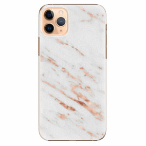 Plastový kryt iSaprio - Rose Gold Marble - iPhone 11 Pro Max