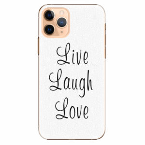 Plastový kryt iSaprio - Live Laugh Love - iPhone 11 Pro