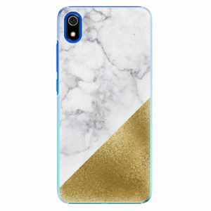 Plastový kryt iSaprio - Gold and WH Marble - Xiaomi Redmi 7A