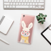 Plastové pouzdro iSaprio - Smart Rabbit - Sony Xperia L1