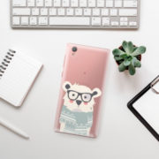 Plastové pouzdro iSaprio - Bear with Scarf - Sony Xperia L1 Plastové pouzdro iSaprio - Bear with Scarf - Sony Xperia L1