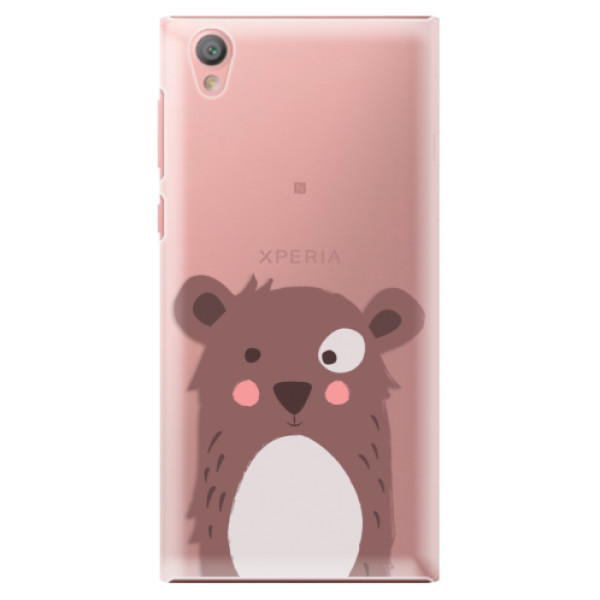 Plastové pouzdro iSaprio - Brown Bear - Sony Xperia L1 Plastové pouzdro iSaprio - Brown Bear - Sony Xperia L1