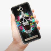 Plastové pouzdro iSaprio - Skull in Colors - Asus ZenFone Go ZB500KL