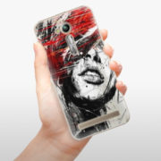 Plastové pouzdro iSaprio - Sketch Face - Asus ZenFone Go ZB500KL