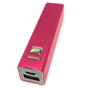 Externí baterie iSaprio Power Pink 2600 mAh