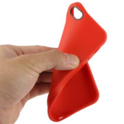 Pružný kryt iSaprio Jelly pro iPhone 5 / 5S červený