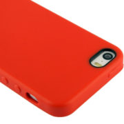 Pružný kryt iSaprio Jelly pro iPhone 5 / 5S červený