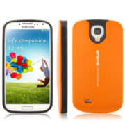 Pružný kryt / pouzdro Verus Oneye pro Galaxy S4 oranžový