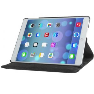 Kožený kryt / pouzdro Smart Cover Rotation pro iPad Air černý