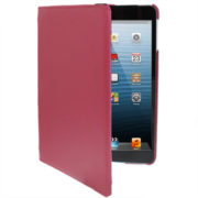 Kožený kryt / pouzdro Smart Cover Rotation pro iPad Mini 1 / 2 / 3 růžový