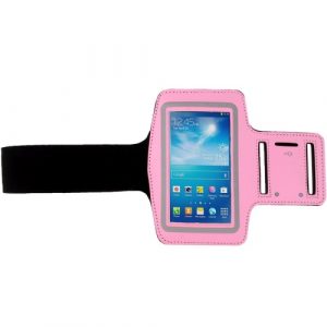Sportovní pouzdro pro iPhone 6 / 6S / Samsung Galaxy S3 / S4 / S5 světle růžová