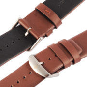 Kožený pásek / řemínek Kakapi pro Apple Watch 38mm hnědý