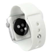 Gumový pásek / řemínek Baseus Fresh pro Apple Watch 42mm bílý