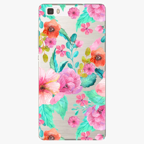 Plastový kryt iSaprio - Flower Pattern 01 - Huawei Ascend P8 Lite Plastový kryt iSaprio - Flower Pattern 01 - Huawei Ascend P8 Lite