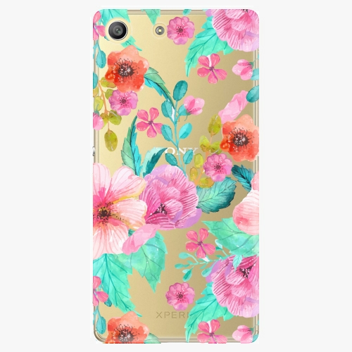 Plastový kryt iSaprio - Flower Pattern 01 - Sony Xperia M5 Plastový kryt iSaprio - Flower Pattern 01 - Sony Xperia M5
