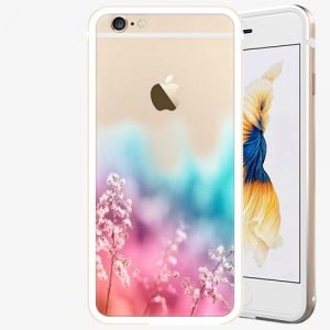 Plastový kryt iSaprio - Rainbow Grass - iPhone 6/6S - Gold