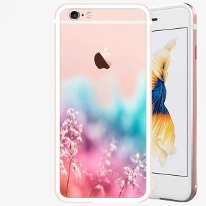 Plastový kryt iSaprio - Rainbow Grass - iPhone 6 Plus/6S Plus - Rose Gold