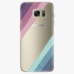 Plastový kryt iSaprio - Glitter Stripes 01 - Samsung Galaxy S7 Edge