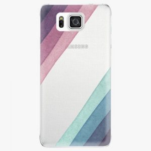Plastový kryt iSaprio - Glitter Stripes 01 - Samsung Galaxy Alpha